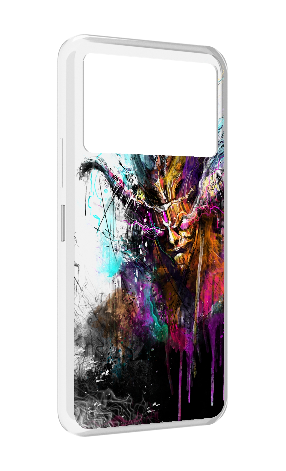 

Чехол MyPads яркий дьявол для Infinix NOTE 12 VIP (X672), Прозрачный, Tocco