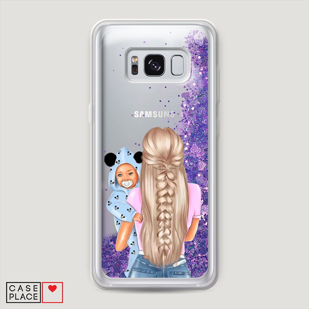 

Чехол Awog на Samsung Galaxy S8 "Молодая мама", Разноцветный, 24792-1