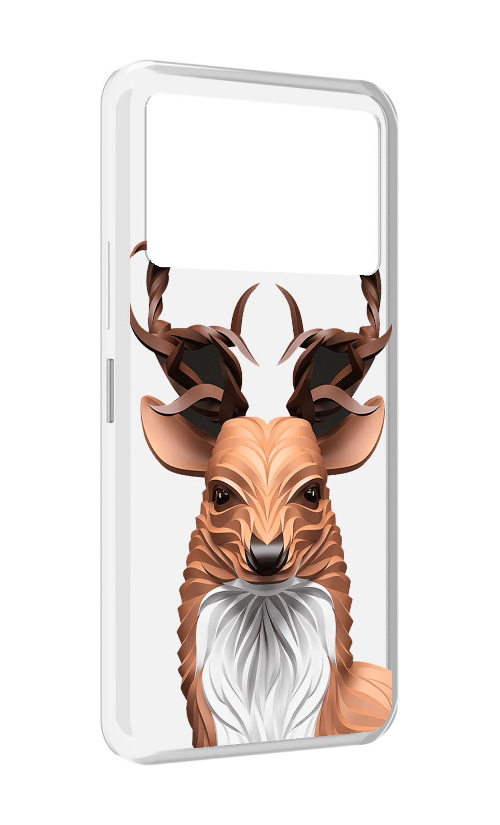 

Чехол MyPads 3D-олень для Infinix NOTE 12 VIP (X672), Прозрачный, Tocco