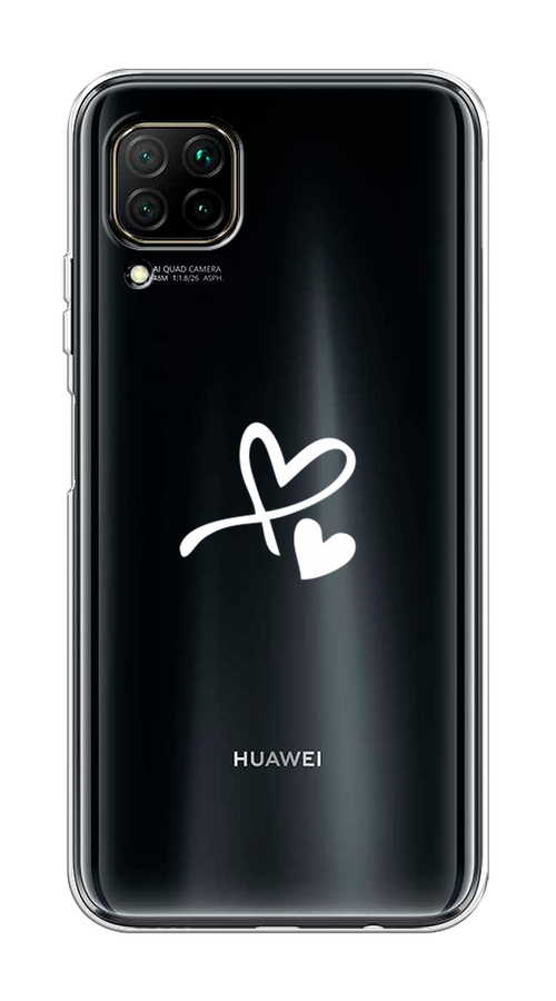 

Чехол Awog на Huawei Nova 7i "Сердечко минимализм", Разноцветный, 611850-6