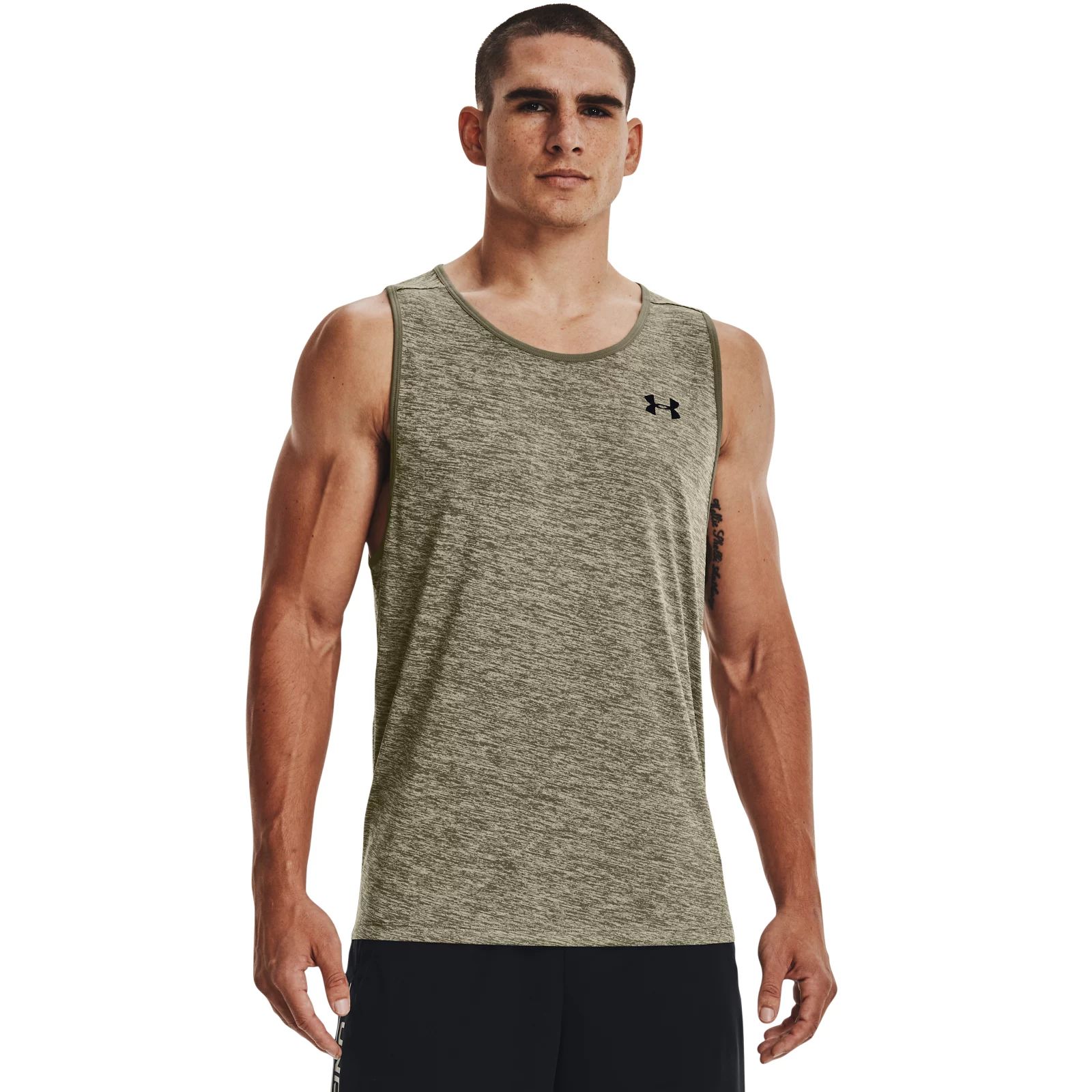 фото Майка мужская under armour 1328704-361 зеленая s/m