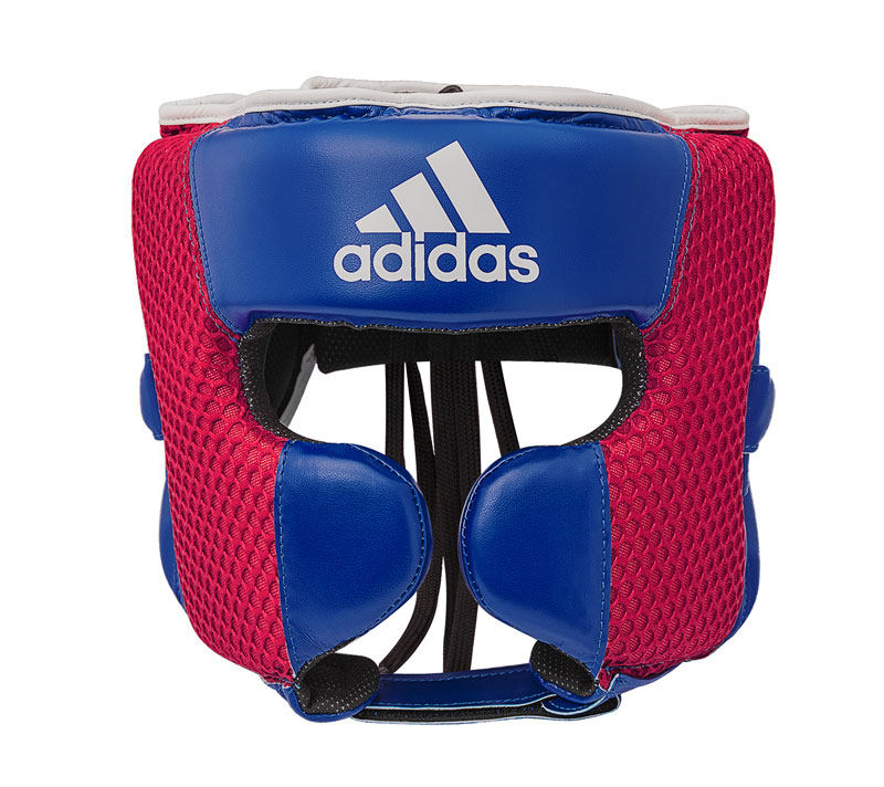 Шлем боксерский Hybrid 150 Headgear сине-красный (размер S)