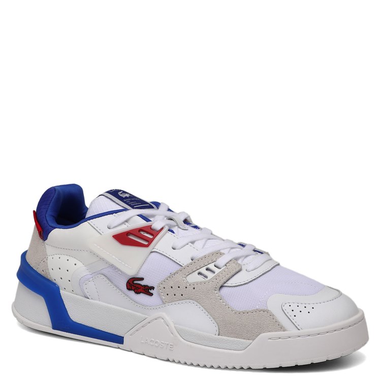 

Кеды мужские Lacoste 747SMA0095 белые 43 EU, Белый, 747SMA0095