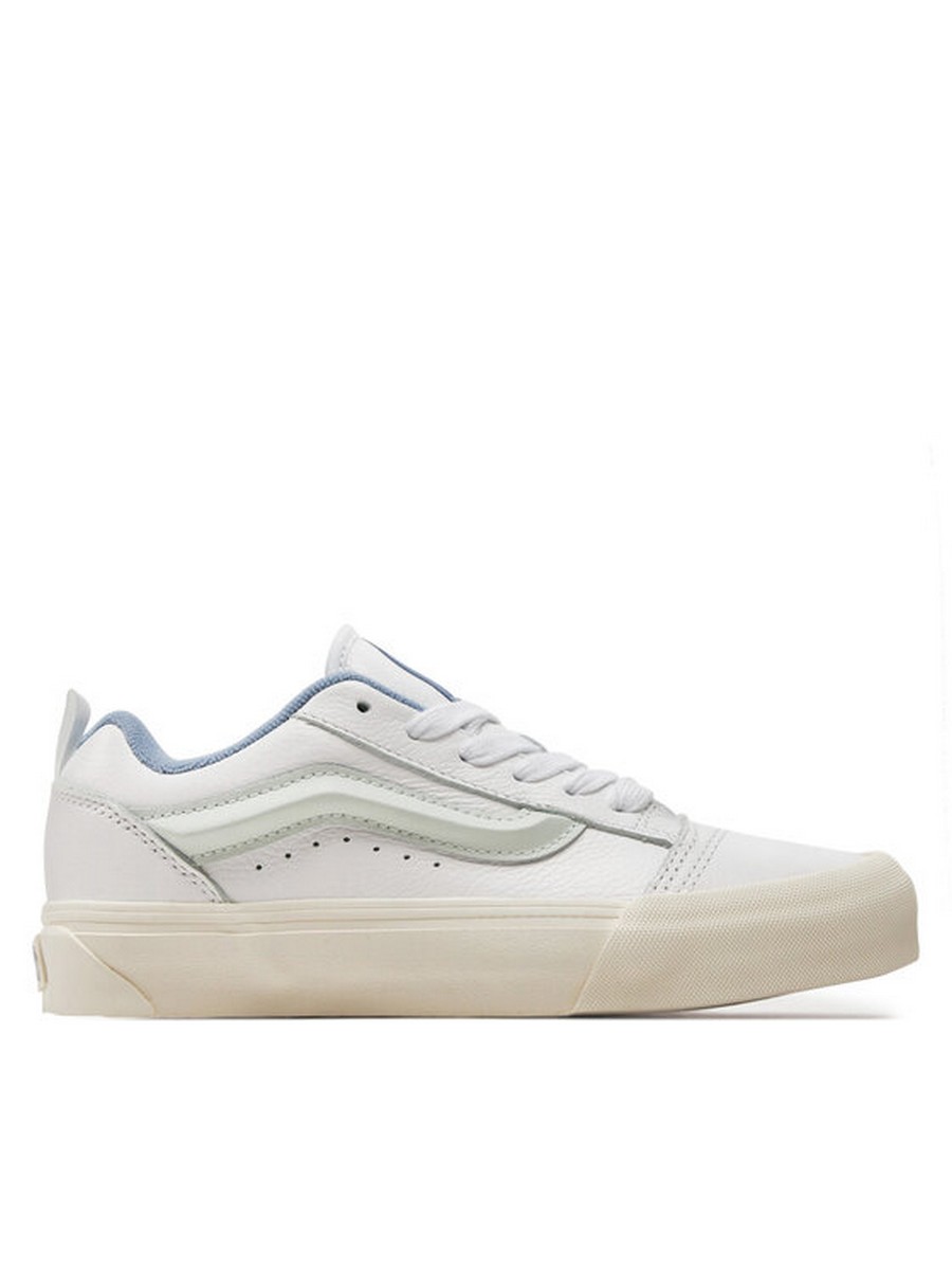

Кеды женские Vans Knu Skool VN0009QCDSB1 белые 35 EU, Белый, Knu Skool VN0009QCDSB1