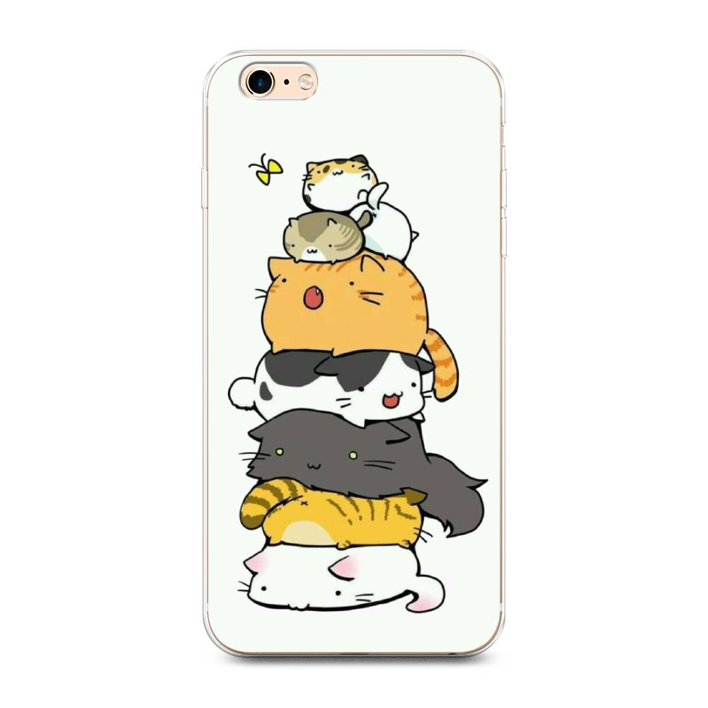 

Чехол Awog на Apple iPhone 6 Plus / Айфон 6 Plus "Бутерброд из котиков", Разноцветный, 10550-10