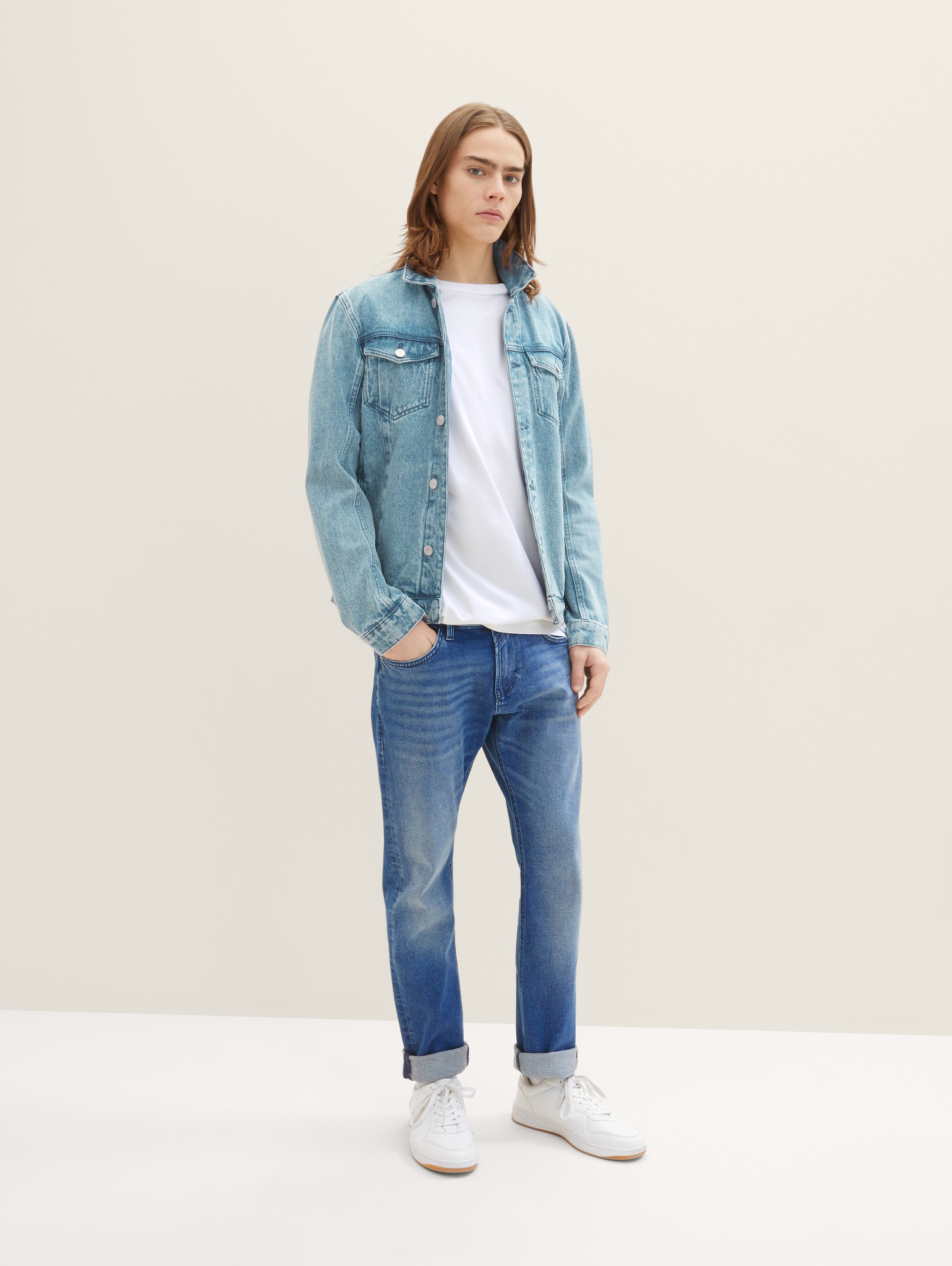 

Джинсы мужские TOM TAILOR 1035860 синие 30/32, Синий, 1035860