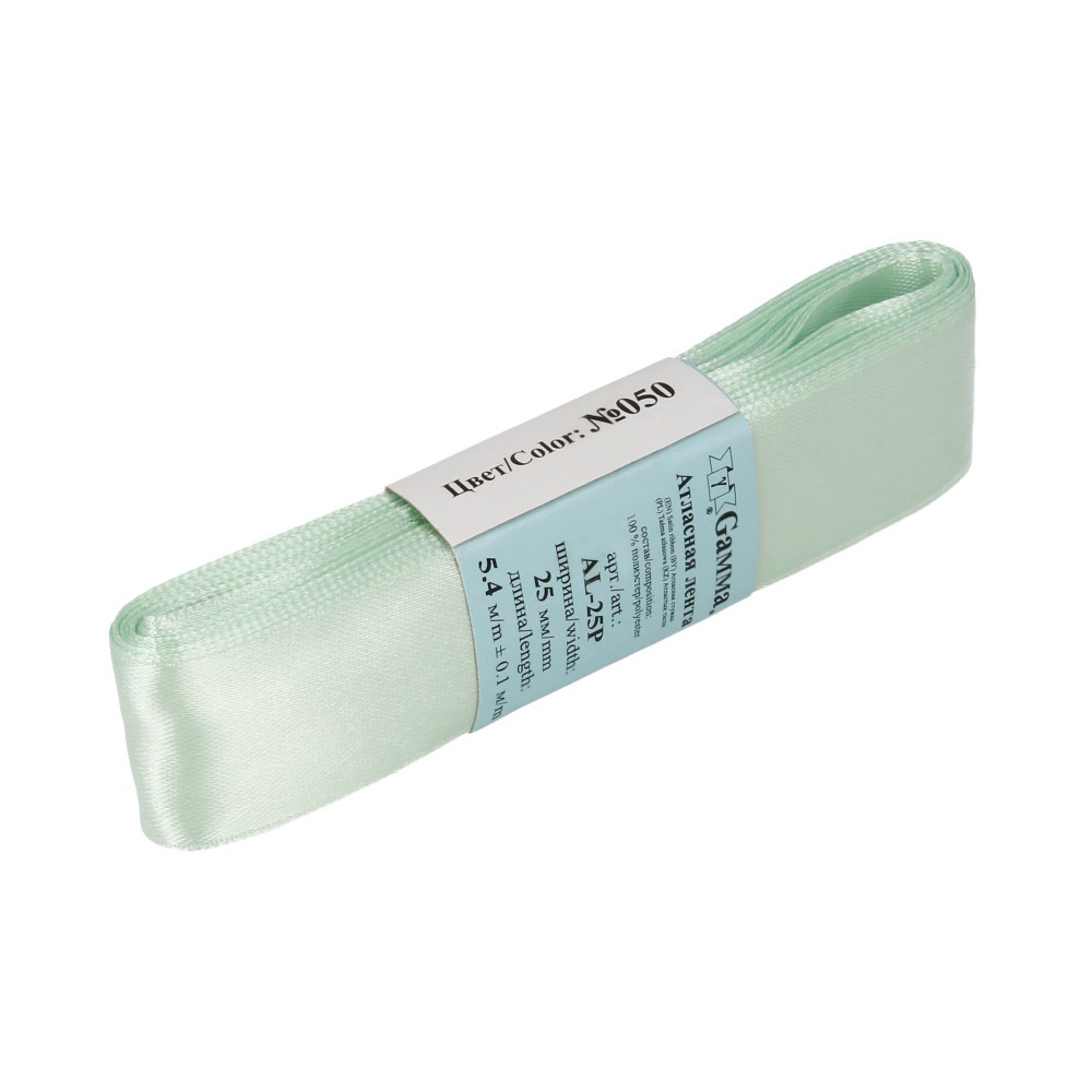

Gamma 25 мм, 5х54 м, №050, мятная, 25 мм, 5х54 м, №050, мятная