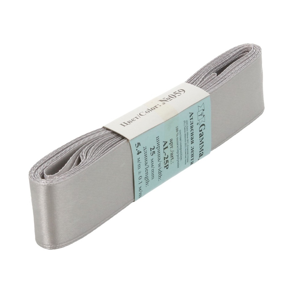 

Gamma 25 мм, 5х54 м, №059, серая, 25 мм, 5х54 м, №059, серая