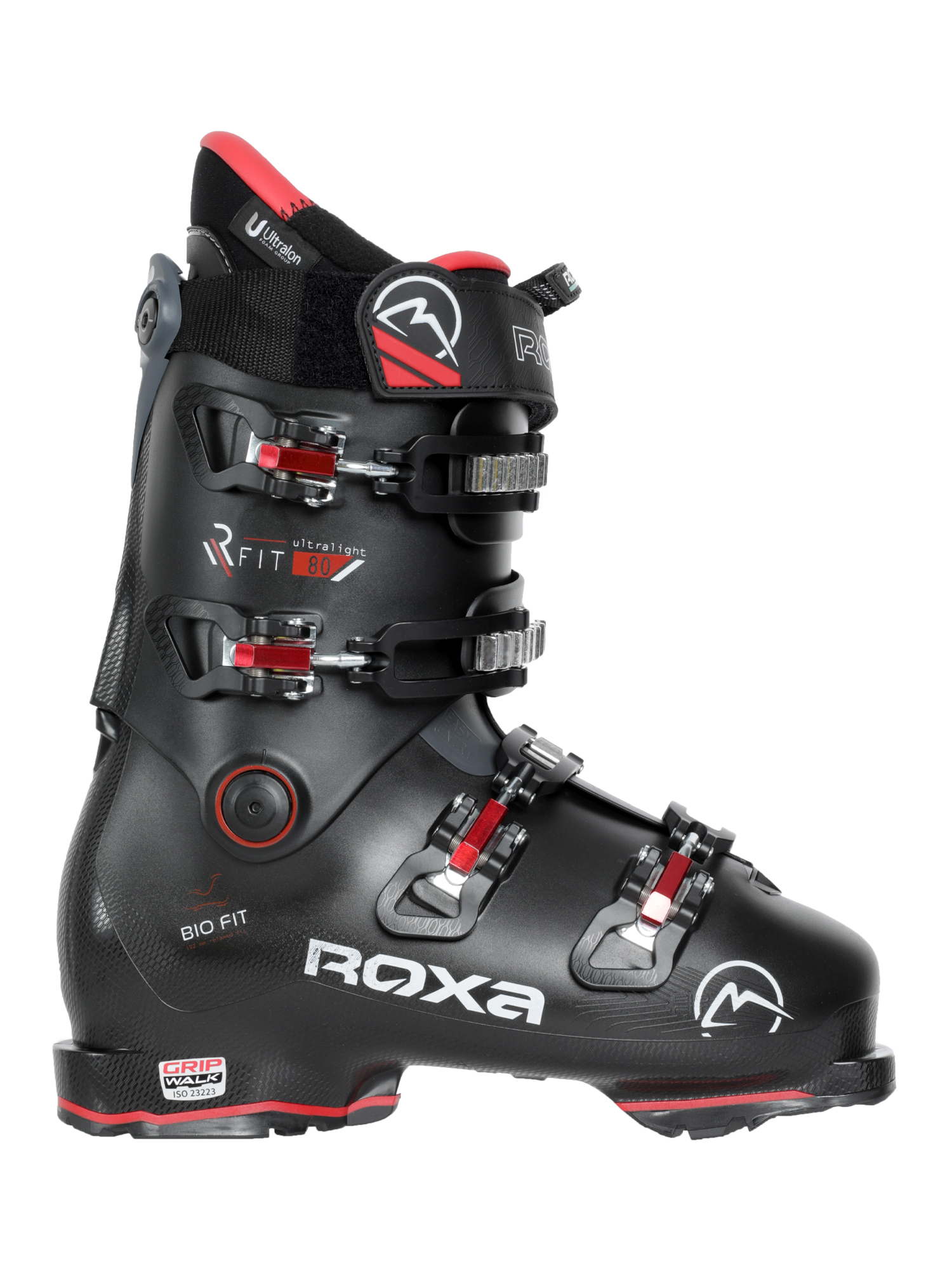 фото Горнолыжные ботинки roxa rfit 80 black/black/red (см:27,5)