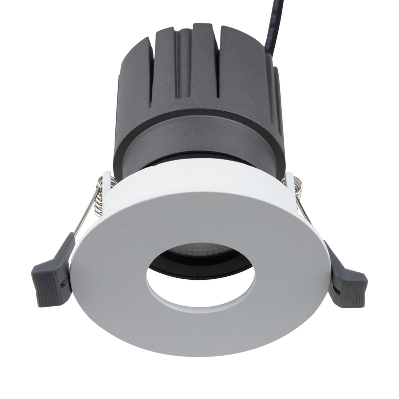 фото Светильник встраиваемый поворотный rexant horeca dark light 12 вт 4000 к ring led white