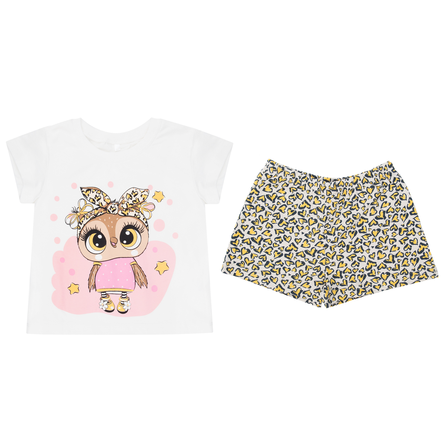 

Пижама Leader Kids, цвет: белый р.98, ЛКЛ21206117ку02У