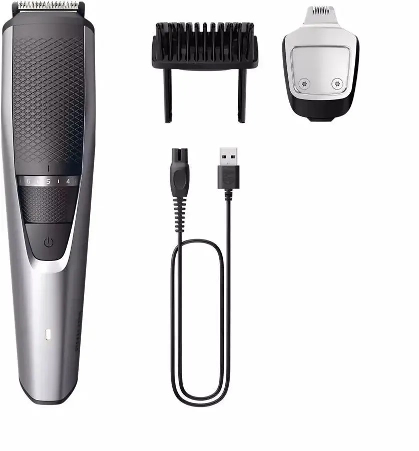 

Триммер Philips Series 3000 BT3239/15 серебристый/серый
