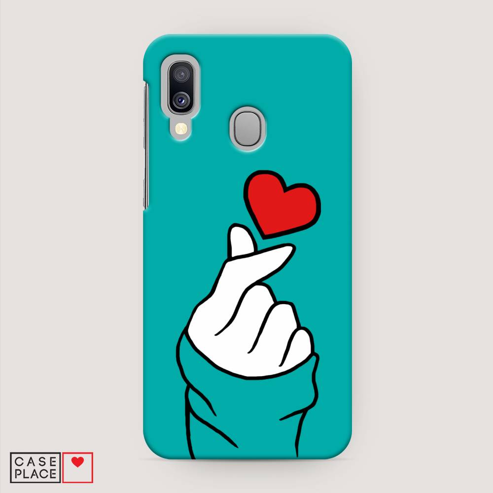 

Пластиковый чехол "Маленькое сердечко" на Samsung Galaxy A40