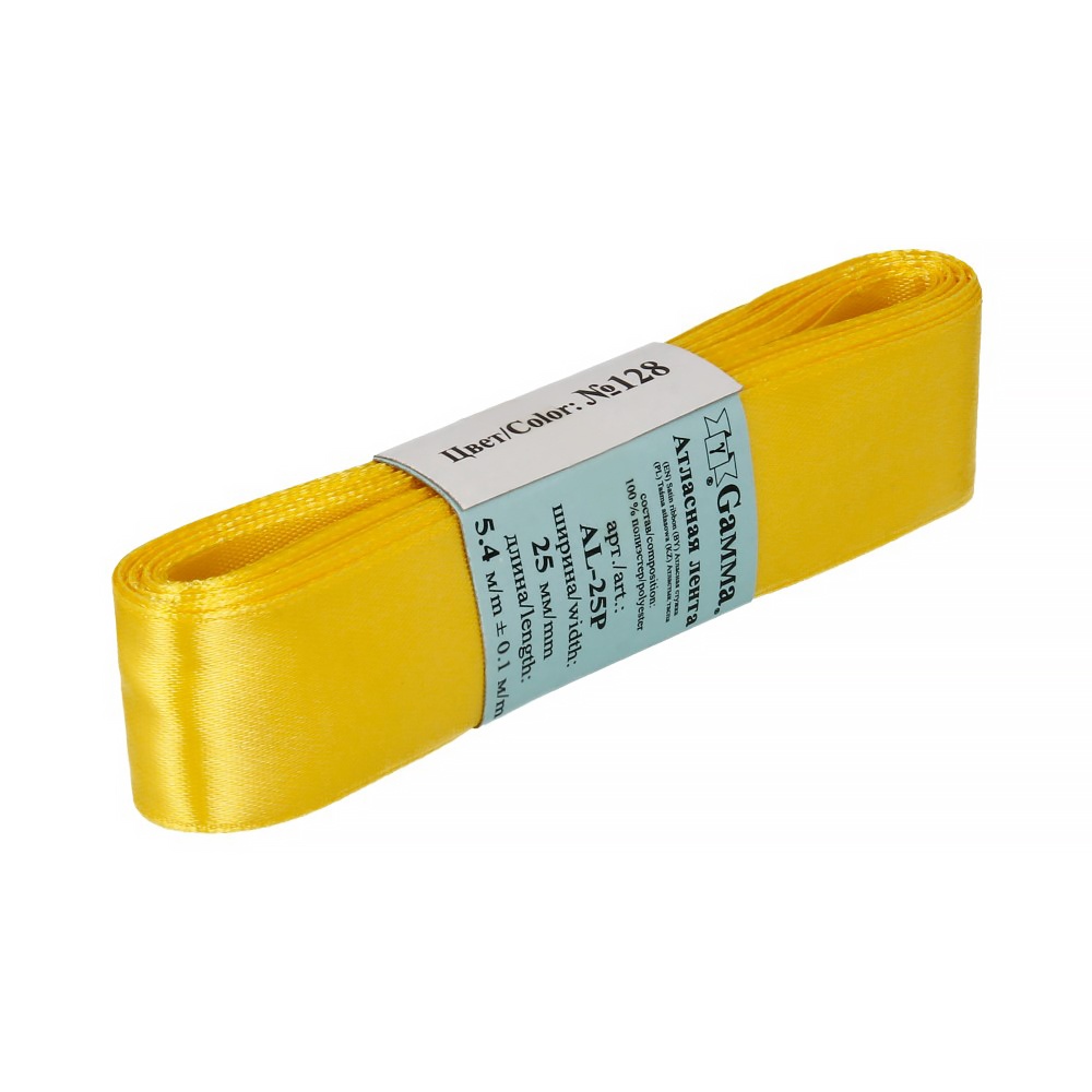 

Gamma 25 мм, 5х54 м, №128, желтая, 25 мм, 5х54 м, №128, желтая