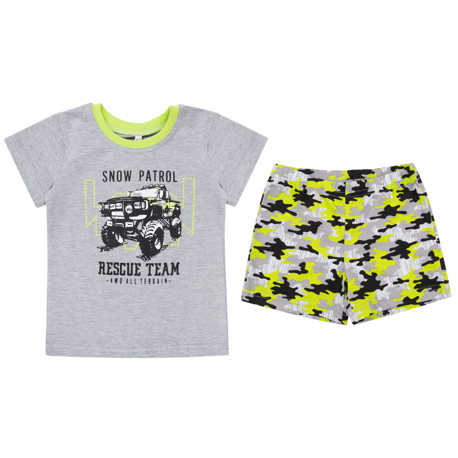 

Пижама Leader Kids, цвет: серый р.104, ЛКЛ21206107ку01У