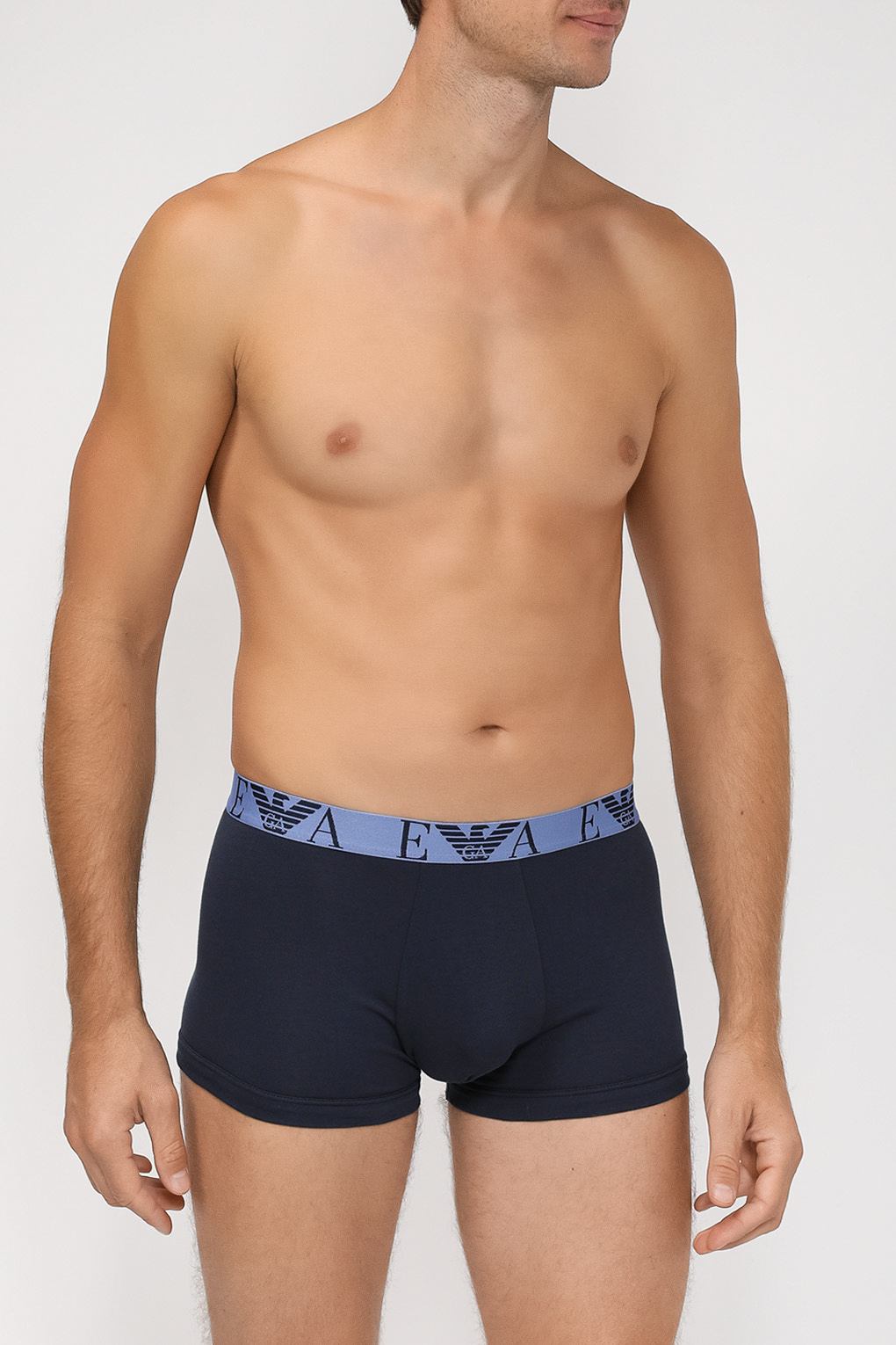 

Комплект трусов мужских Emporio Armani 111357 3F715 синих S, Синий, 111357 3F715
