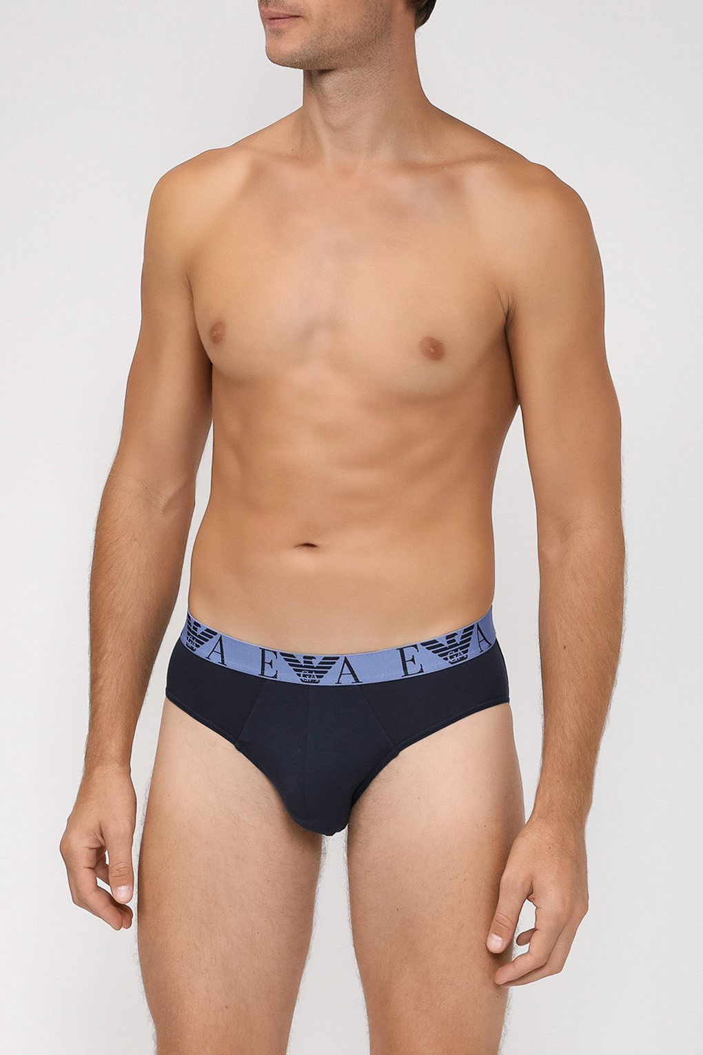 

Комплект трусов мужских Emporio Armani 111734 3F715 синих XL, Синий, 111734 3F715