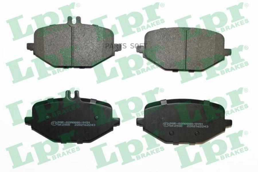 

Колодки Тормозные Mercedes Gle V167/Gls X167/ G W463 18- Задние Lpr 05P2243