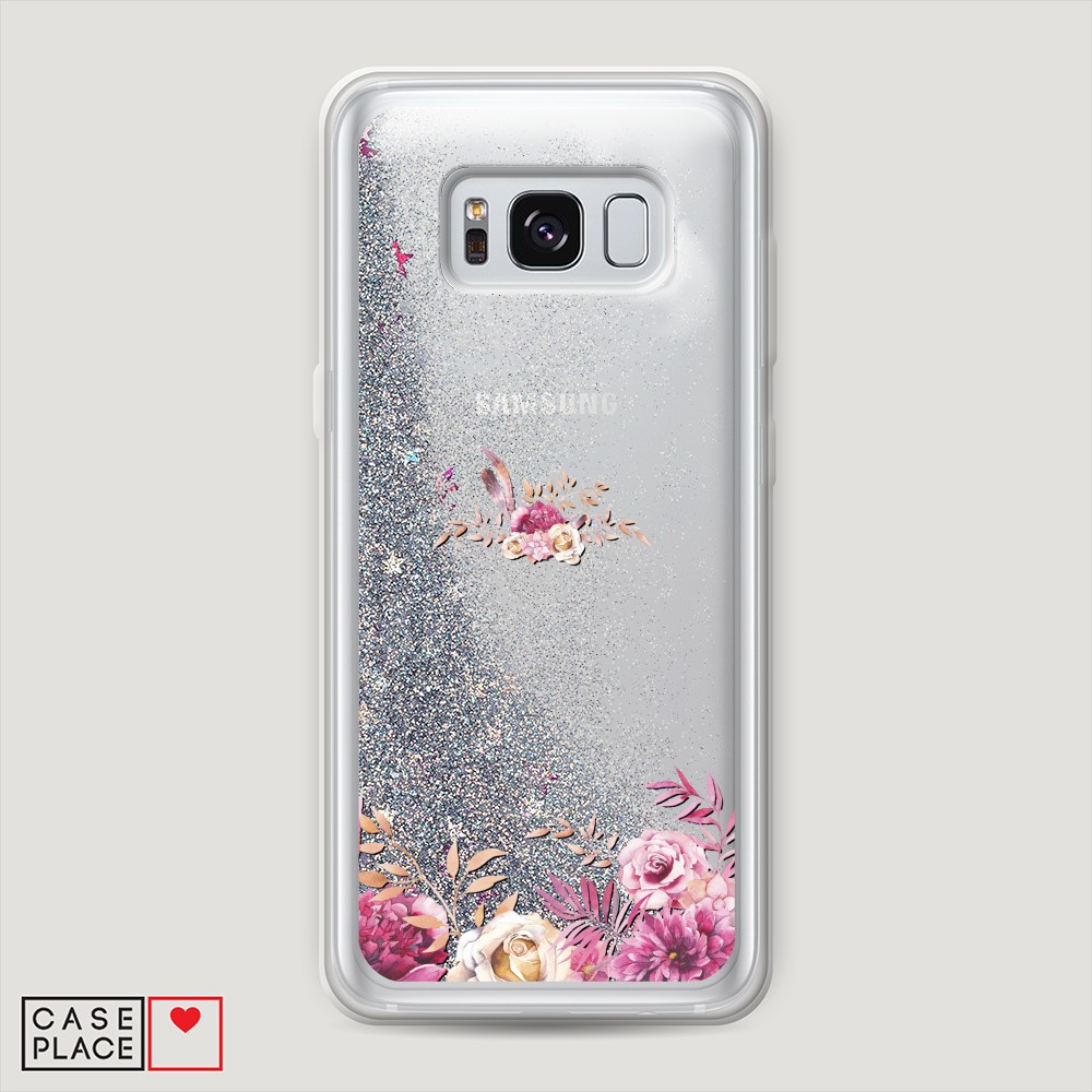 

Чехол Awog на Samsung Galaxy S8 "Нежные розовые цветы", Разноцветный, 24791-1