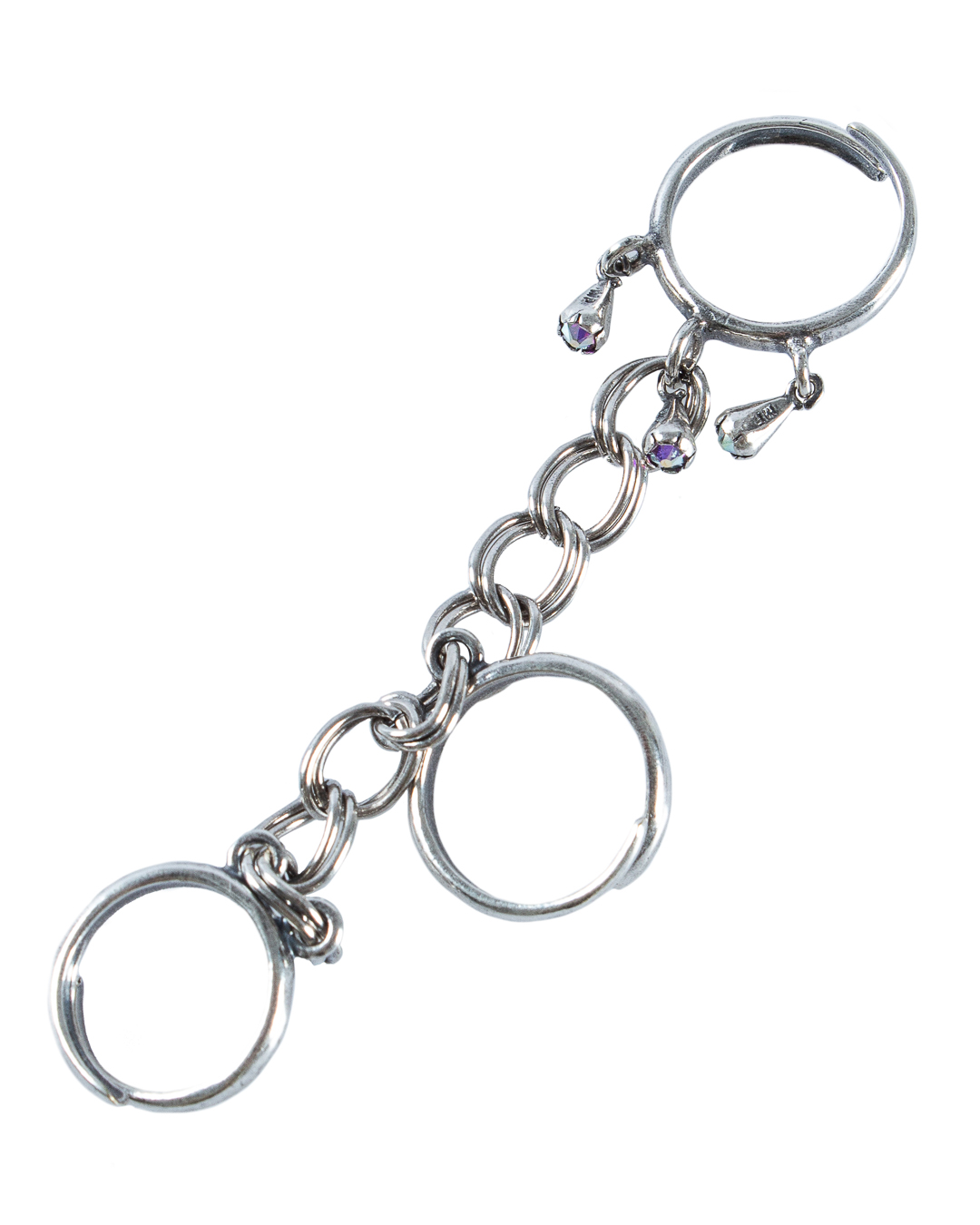 

кольцо MIDGARD 3PHALANX RING UNI серебряный