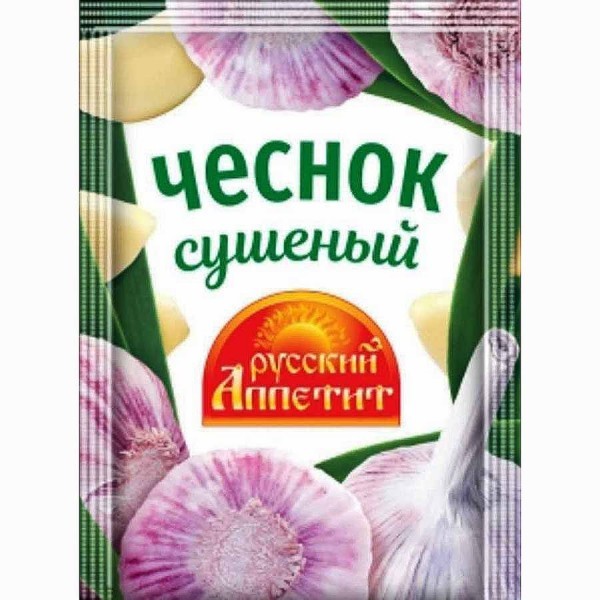 

Чеснок Русский Аппетит сушеный 30 г