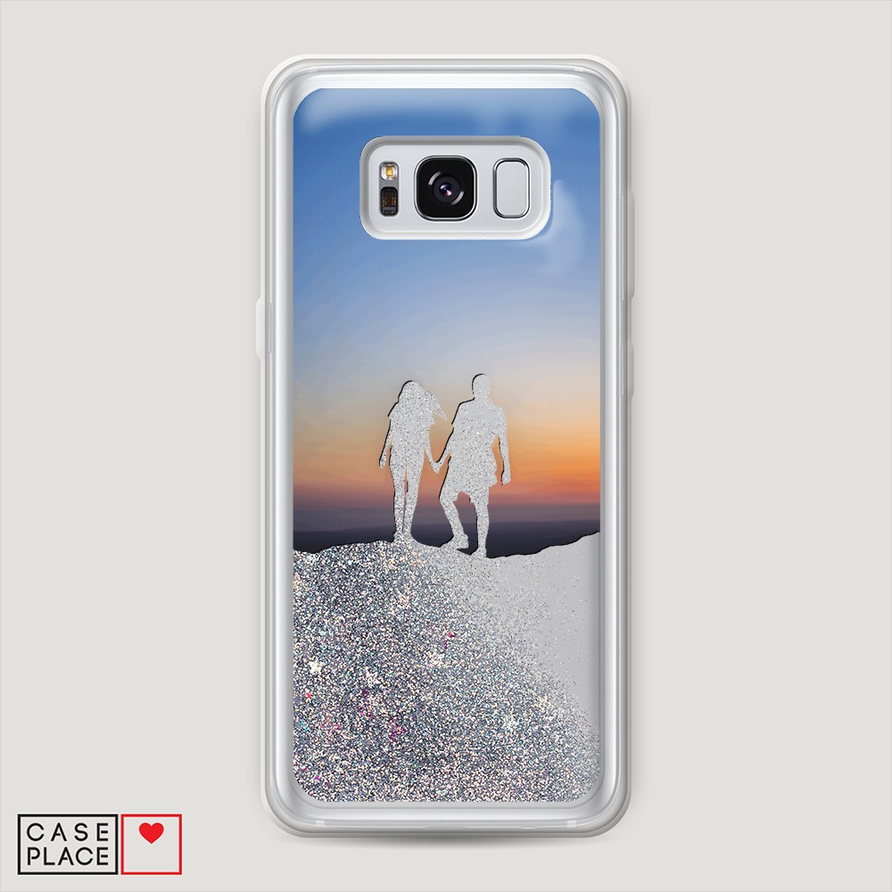 

Чехол Awog на Samsung Galaxy S8 "Пара на краю света", Разноцветный, 24791-1