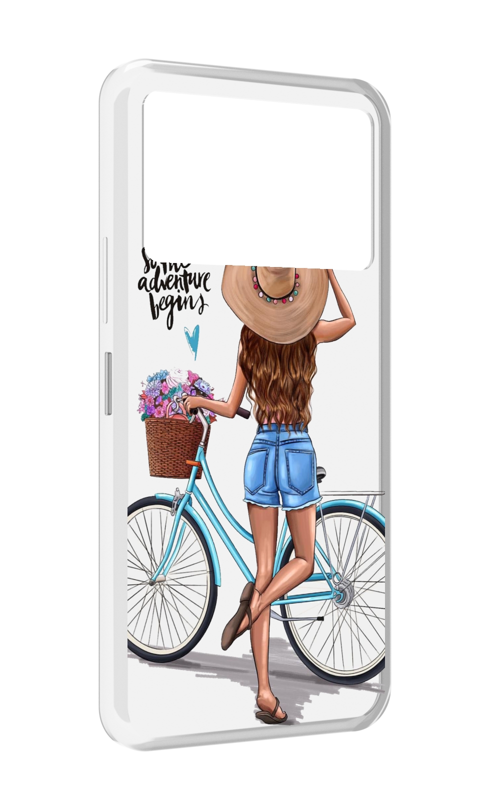 

Чехол MyPads Adventure женский для Infinix NOTE 12 VIP (X672), Прозрачный, Tocco