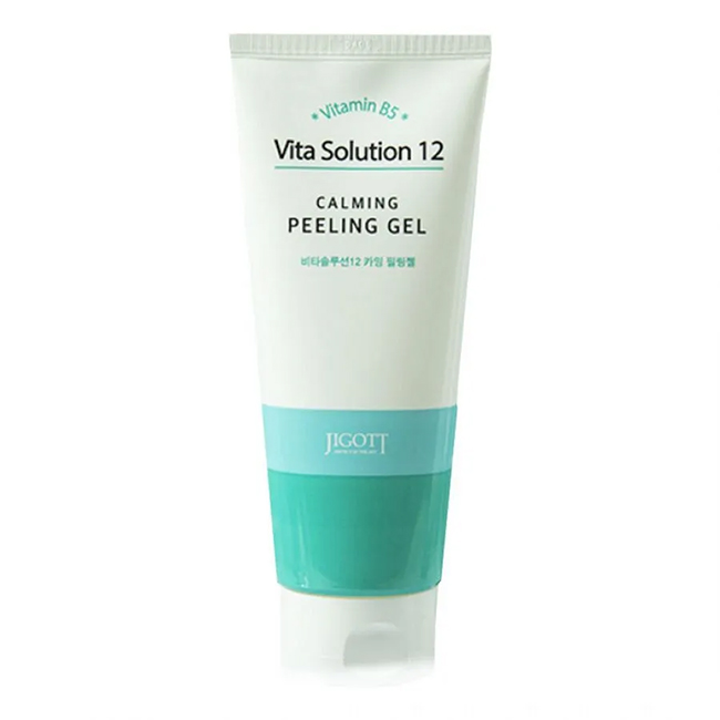 Гель для лица Jigott Vita Solution 12 Calming Peeling Gel, 180 мл
