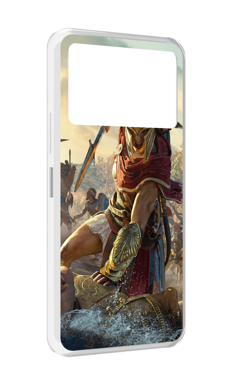 

Чехол MyPads Assassin's Creed Odyssey Kassandra мужской для Infinix NOTE 12 VIP (X672), Прозрачный, Tocco