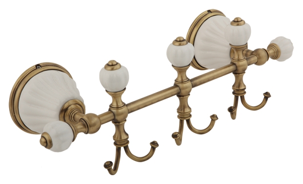 

Крючок Migliore Olivia ML.OLV-60.639.BI.BR на планке, бронза, ML.OLV-60.639.BI.BR
