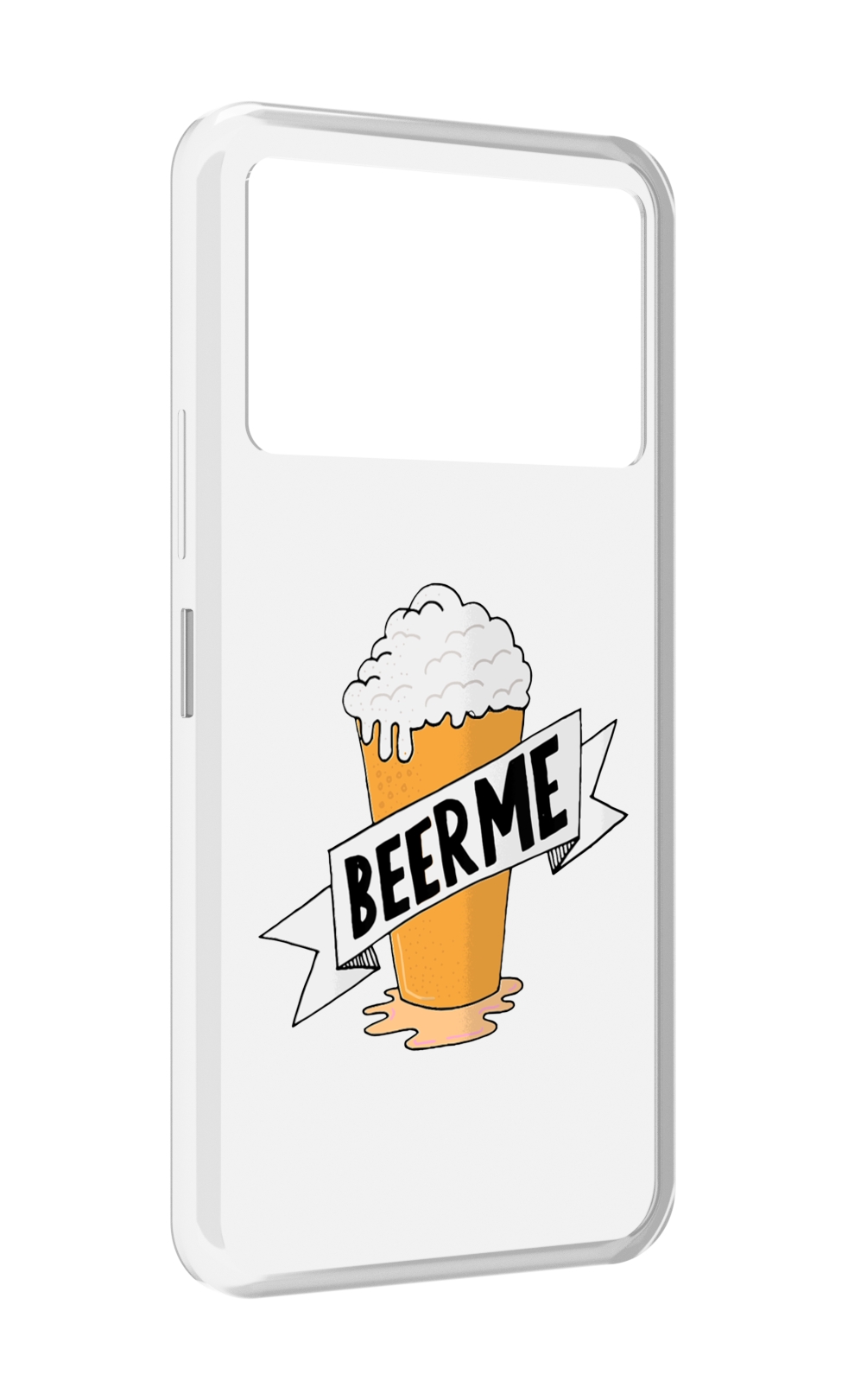 

Чехол MyPads Beer-me для Infinix NOTE 12 VIP (X672), Прозрачный, Tocco