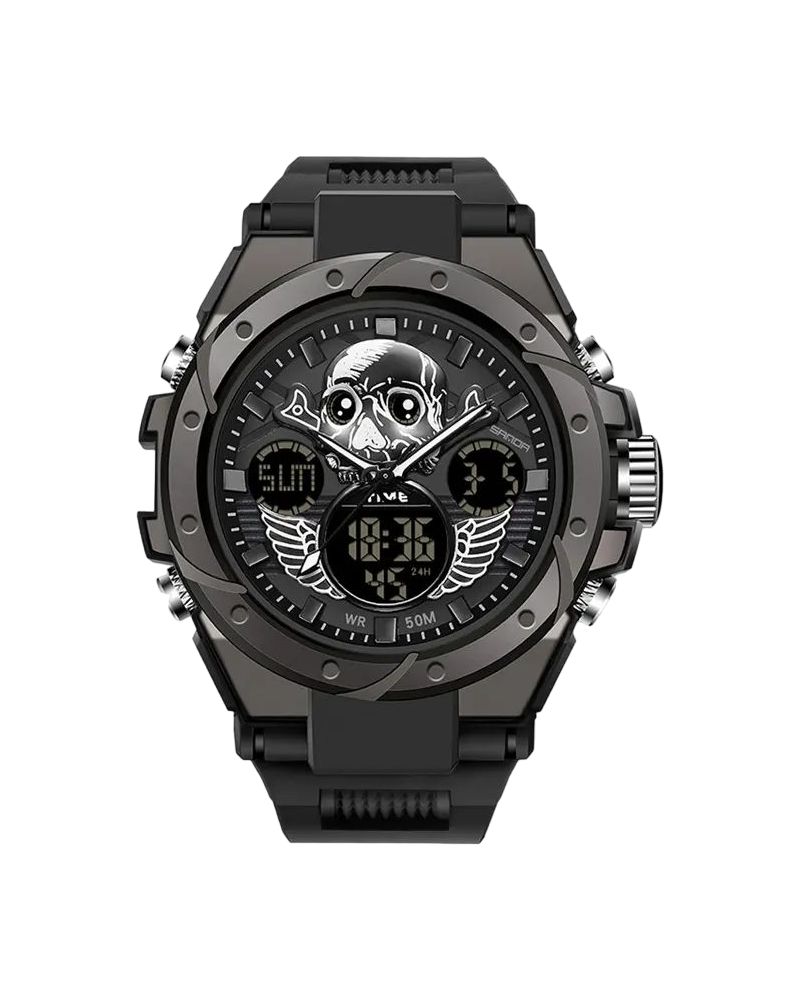 

Наручные часы мужские SANDA 02 6087-1 BLACK N, 02 6087-1 BLACK N
