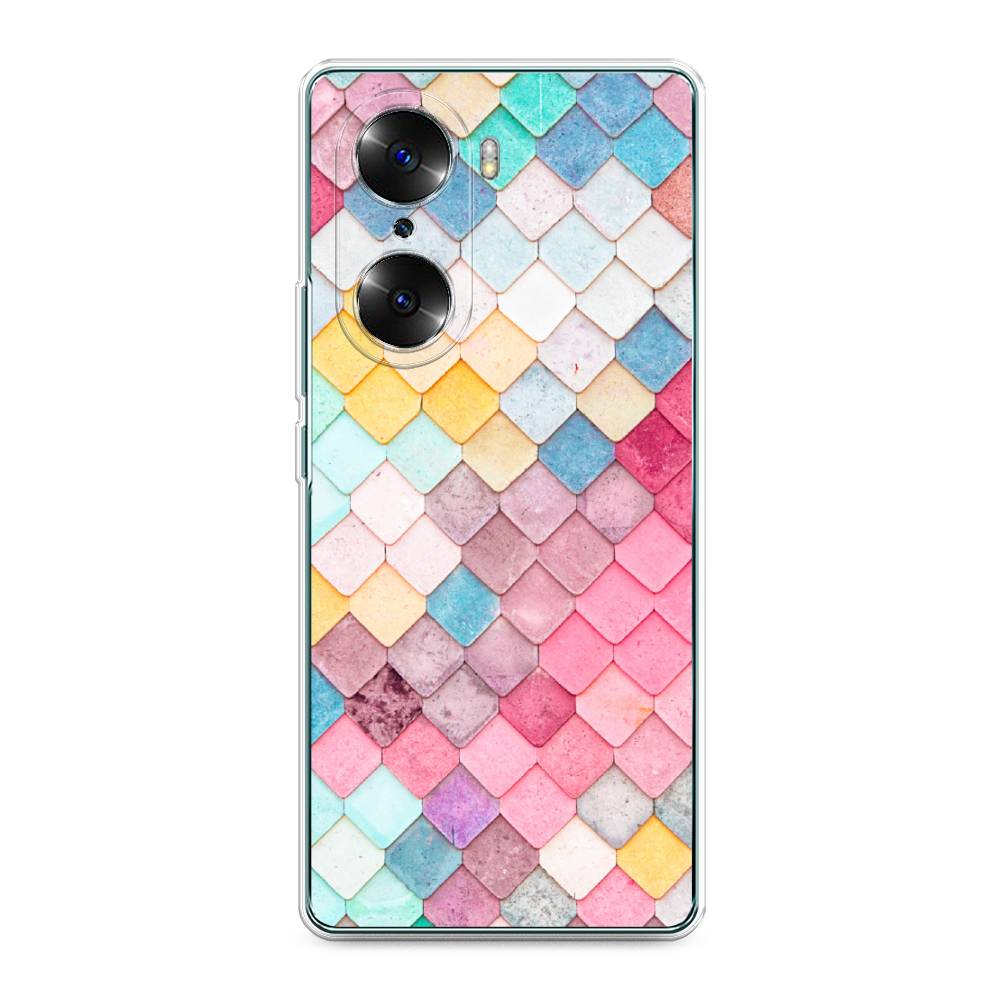 

Чехол Awog на Honor 60 "Нежные ромбики", Разноцветный, 6106650-4