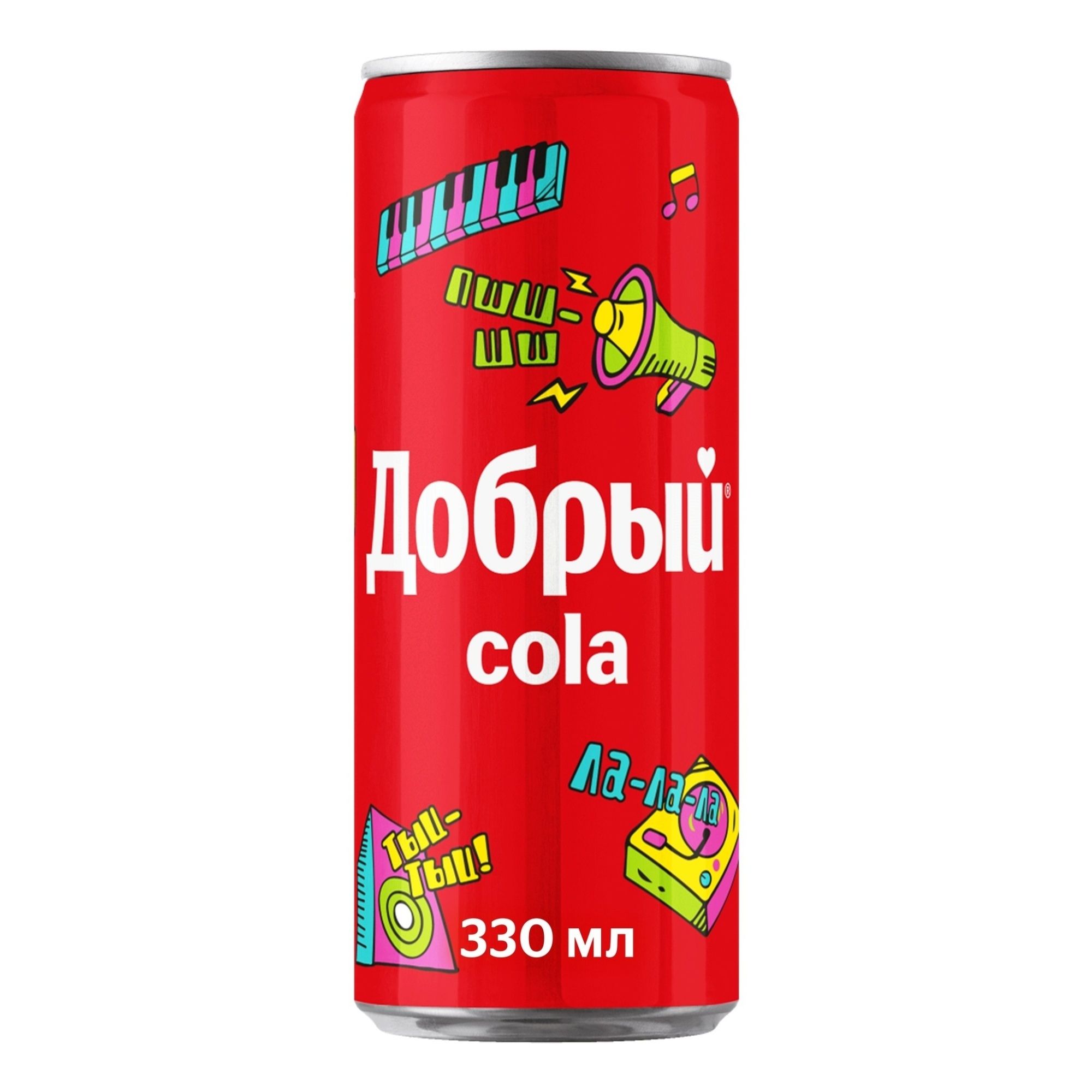 Напиток газированный Добрый Cola 033 л жб 90₽