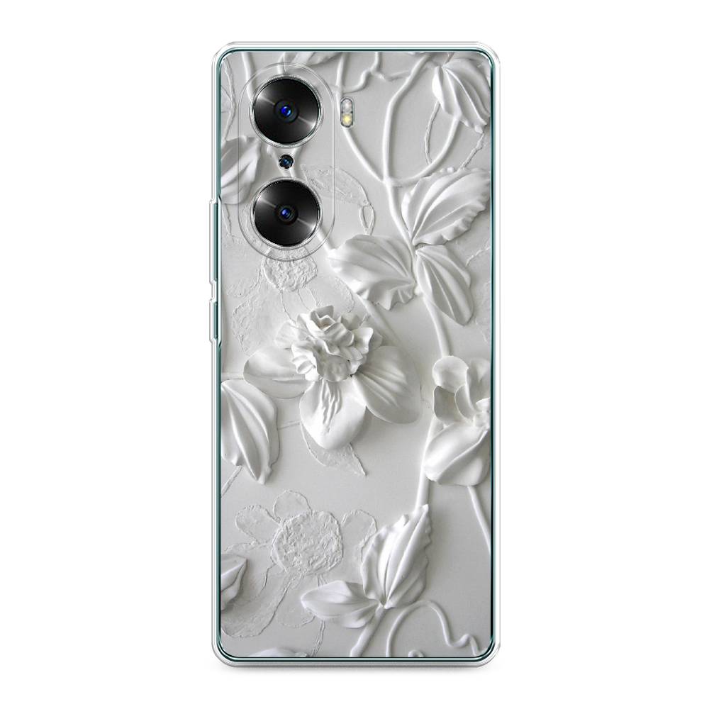 

Чехол Awog на Honor 60 "Гипсовые цветы", 6106650-7