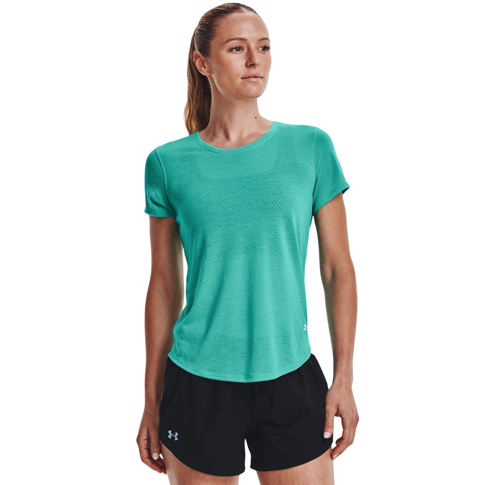 фото Футболка женская under armour 1361371 синяя s/m