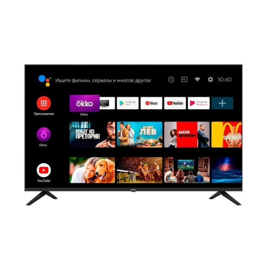 

Телевизор Candy Uno 43, 43"(109 см), FHD, Черный, Uno 43