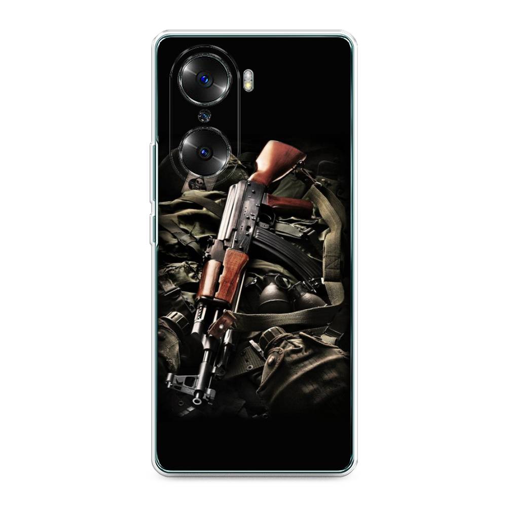 

Чехол Awog на Honor 60 "Автомат", Разноцветный, 6106650-5