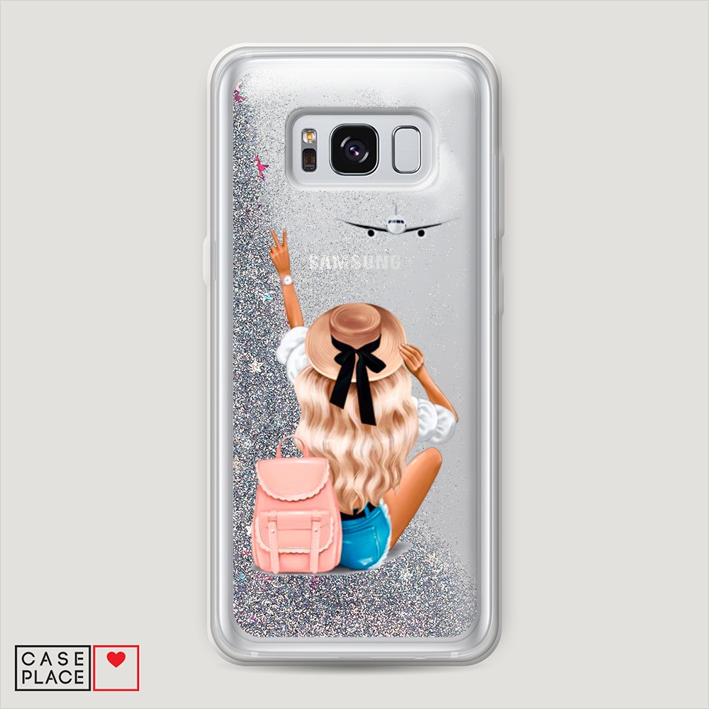

Чехол Awog на Samsung Galaxy S8 Plus "Автостопом самолетом", Разноцветный, 24891-1