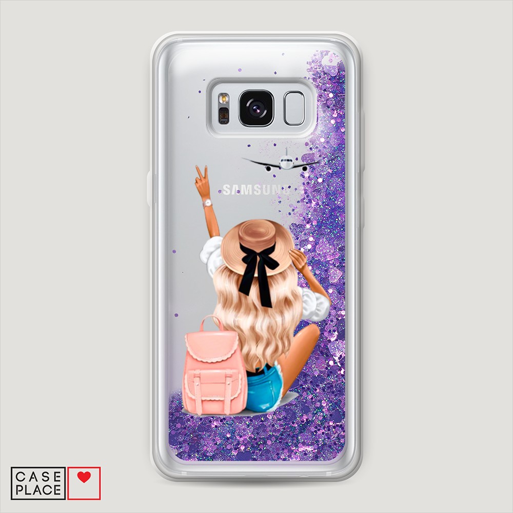 

Чехол Awog на Samsung Galaxy S8 Plus "Автостопом самолетом", Разноцветный, 24892-1