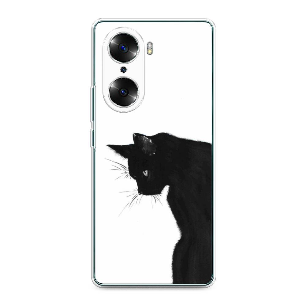 

Чехол Awog на Honor 60 "Black cat", Разноцветный, 6106650-1