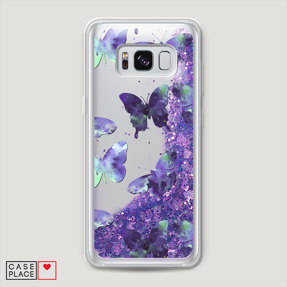 

Чехол Awog на Samsung Galaxy S8 Plus "Бабочки отпечатки", Разноцветный, 24892-1