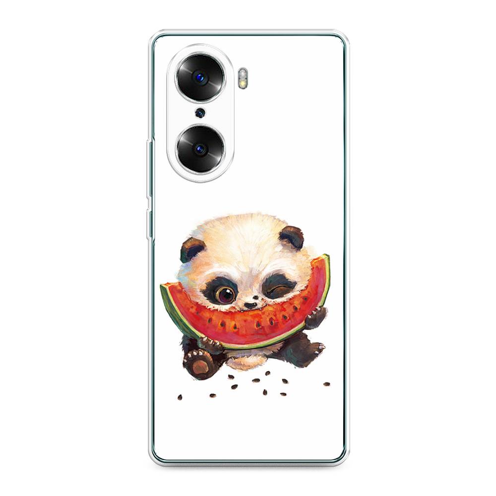 

Чехол Awog на Honor 60 "Малыш панды с арбузом", Разноцветный, 6106650-1