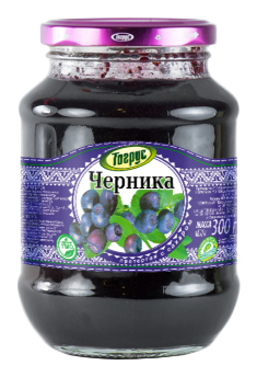 

Протертая черника Тогрус с сахаром 550 г