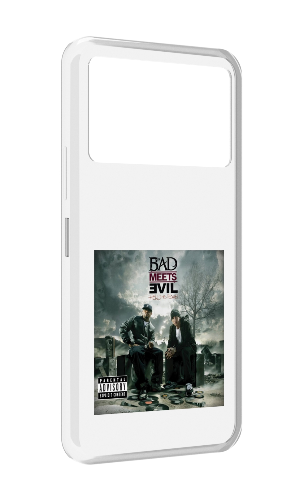 

Чехол MyPads Eminem BAD MEETS EVIL – HELL THE SEQUEL для Infinix NOTE 12 VIP (X672), Прозрачный, Tocco