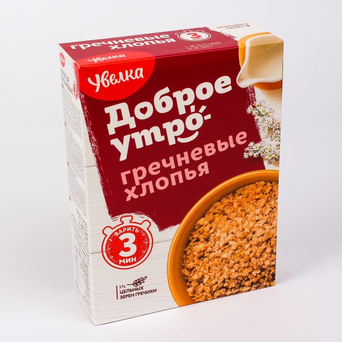 

Хлопья Увелка гречневые 400 г, 6248646