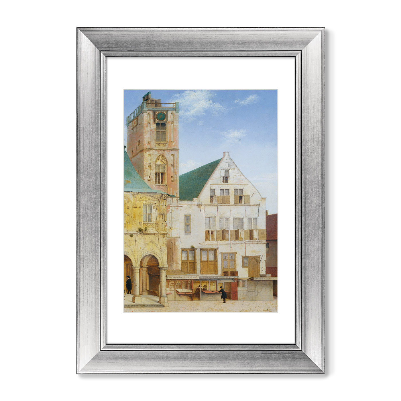 Картины в Квартиру 132148662 Диптих The Old Town Hall of Amsterdam, 1657г. (из 1 картины)