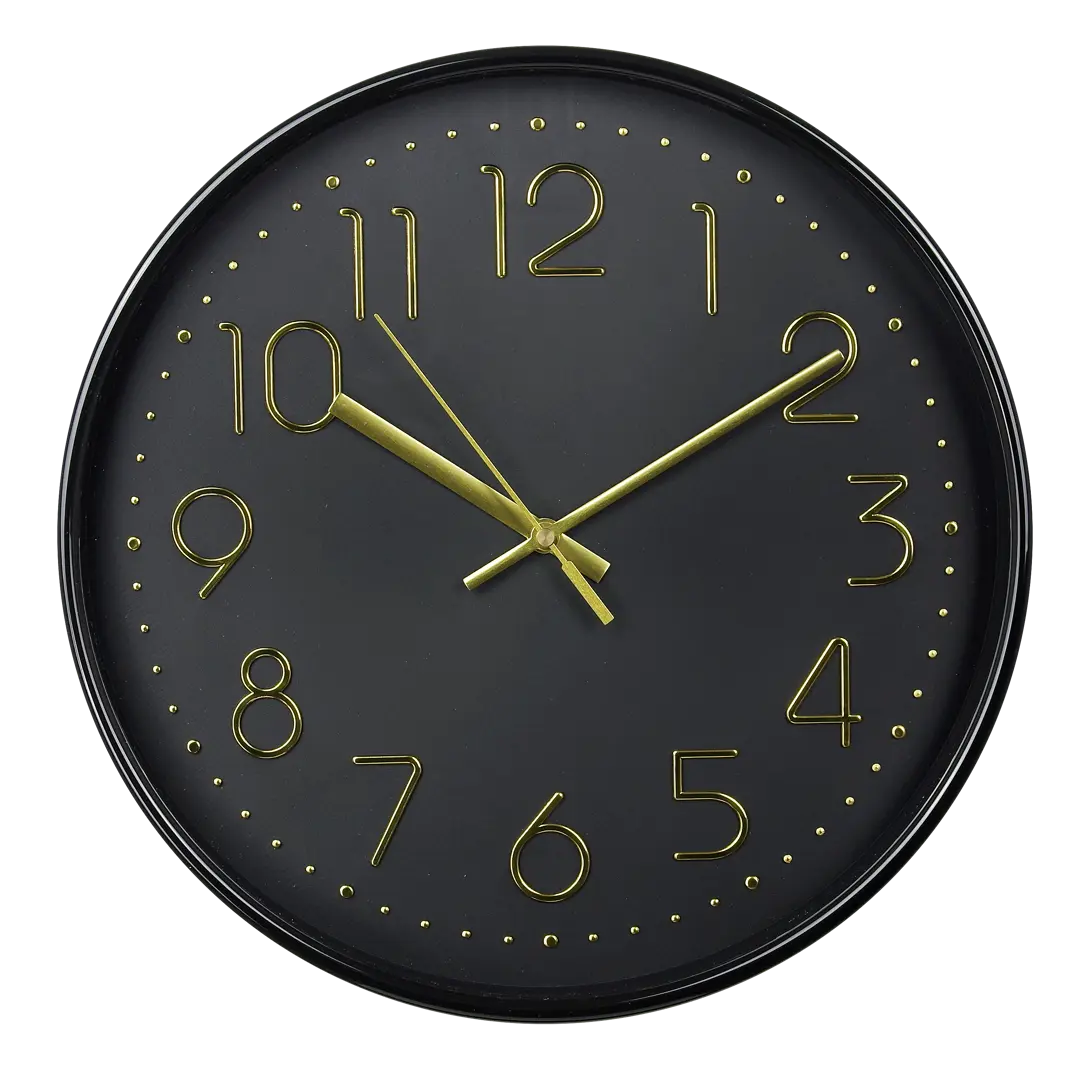 Часы настенные Дежавю 30,5 см цвет золотистый