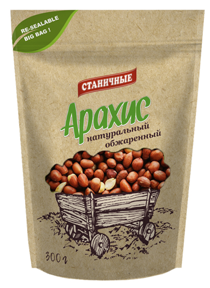 

Арахис Станичные натуральный обжаренный 300 г
