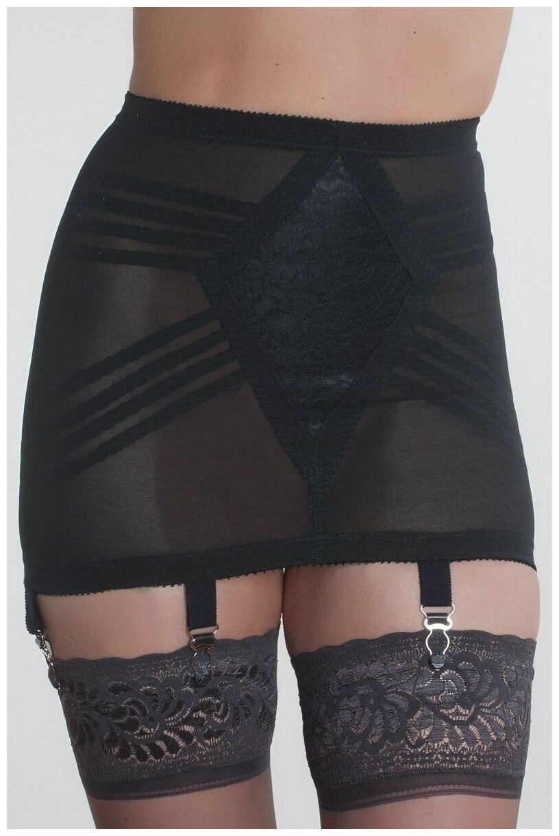 

Пояс для чулок женский Rago 250871 черный 5X, 250871